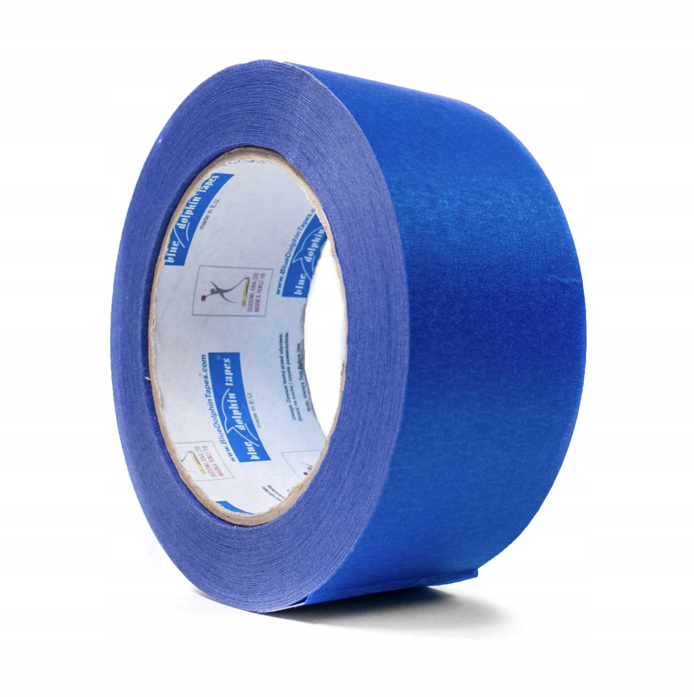 Blue Dolphin Painters Masking Tape Roll 48mm x 50m - Easy Removal
