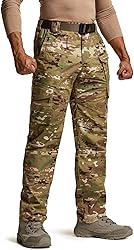 CQR Men's Flex Ripstop Tactical Pants, Water