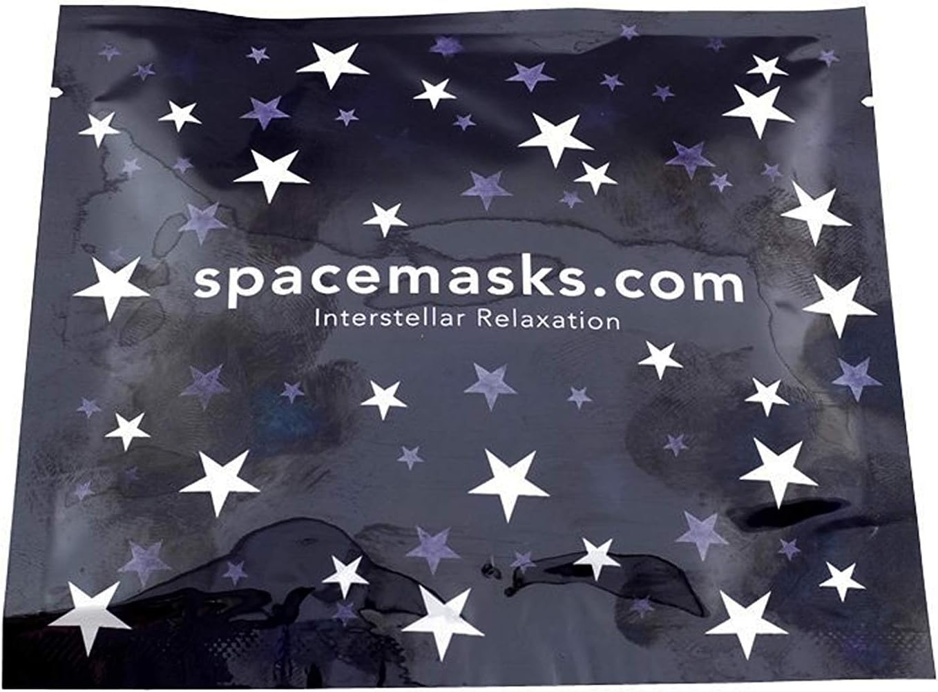 Spacemasks Self-Heating, Jasmine-infused Eye Mask Single Pack, Navy