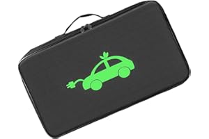 Zosgrew Car Jumper Cable Bag, Portable EV Charging Cable Storage Bag, Waterproof Automotive Cord Hoses Organizer Case, Univer