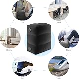 Maliton Inflatable Airplane Foot Rest for Kids Adjustable Height Black 1 Pack view 8