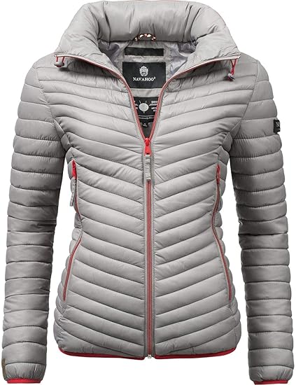 Navahoo Damen Stepp-Jacke Übergangsjacke Pari 10 Farben XS-XXL
