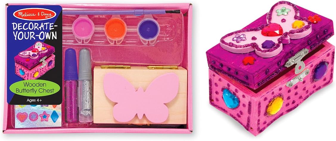 melissa and doug butterfly jewelry box