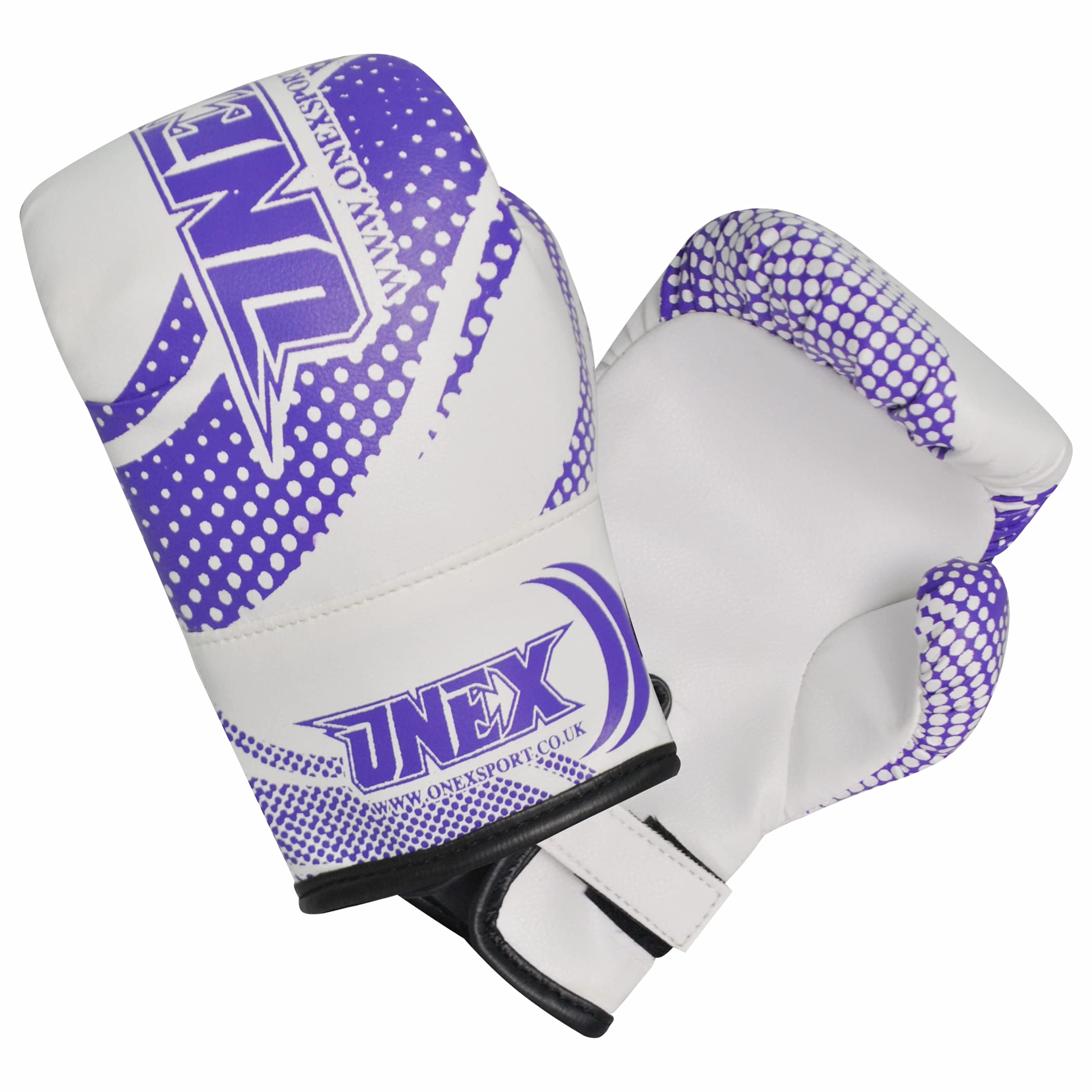 Junior/kids Boxing Gloves Sparring * Pro 2oz-4oz-6oz Punch Bag Fight MMA Muay Thai Grappling Fight Mitts Martial Arts Training Kickboxing Punching Glove (Blue, 2oz)