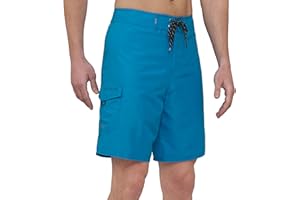 Quiksilver Men's Swimwear Regular Fit Fixed Waist UPF 50 Quick Dry Board Shorts (32-40)