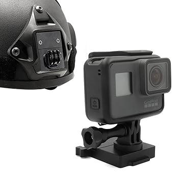 iXium® Aluminium Feste Helm Halterung für GoPro Hero 6 5 4 3 3 + Ops FMA NVG Mount Base