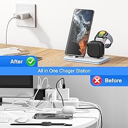 Charging Station for Samsung Multiple Devices, 3 in