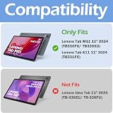 ProCase Smart Case for Lenovo Tab M11 K11 LTE 11 2024 TB330FU Pen Holder Slim view 2