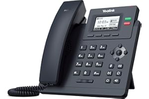 Yealink SIP-T31P Entry-Level IP Phone with 2 Lines & HD Voice (Power Adapter is NOT inclued)