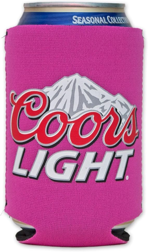 Coors Light 12oz Beer Can Cooler Holder Kaddy Coolie Huggie