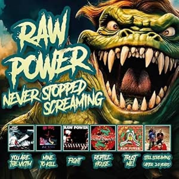 RAW POWER - Screams From The Gutter / After Your Brain