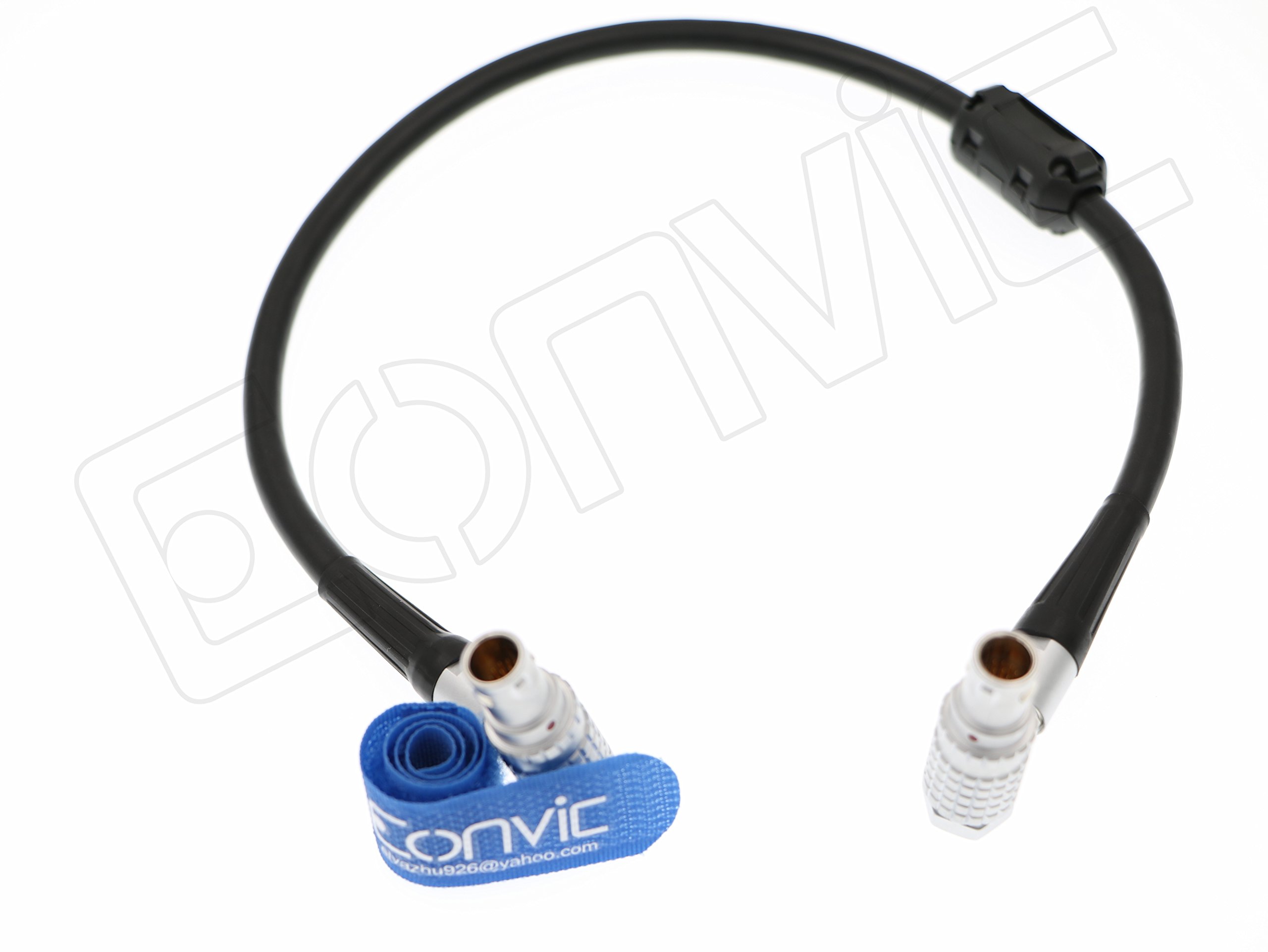 Eonvic 18"Red Camera Epic cable, Scarlet LCD EVF Cable- Both Elbow Right Angle