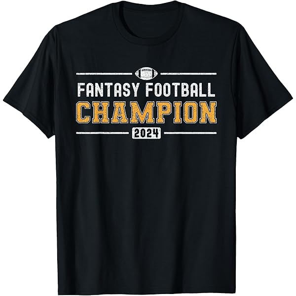 Amazon.com: Fantasy Football Champion 2025 Champ Winner T-Shirt