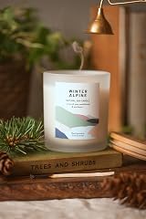 Ocoee House Luxury Scented Soy Candle 450g Loch Lomond Winter Alpine view 9