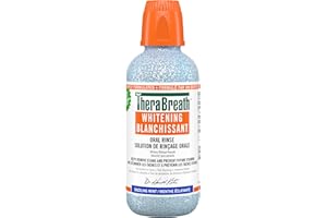TheraBreath Whitening Mouthwash | Dentist Formulated Mouthwash for Stain Removal & Brighter Teeth | Helps Whiten & Prevent Fu