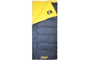 Coleman Palmetto Cool-Weather Sleeping Bag, 5°C Lightweight Camping Sleeping Bag for Adults, No-Snag Zipper with Stuff Sack I