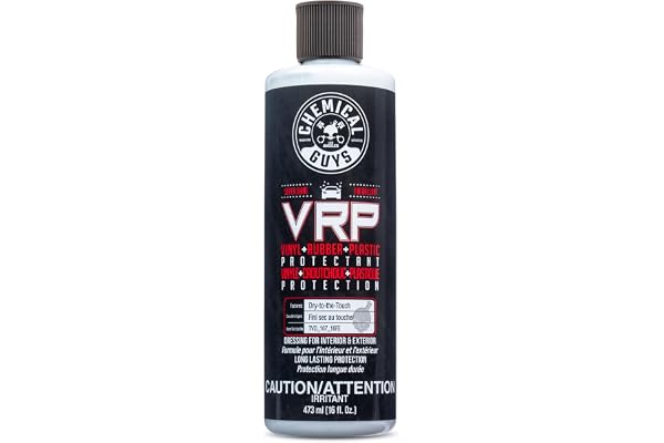 Chemical Guys V.R.P. Vinyl, Rubber And Plastic Super Shine And Protectant, Safe for Cars, Trucks, SUVs, Motorcycles, RVs & Mo