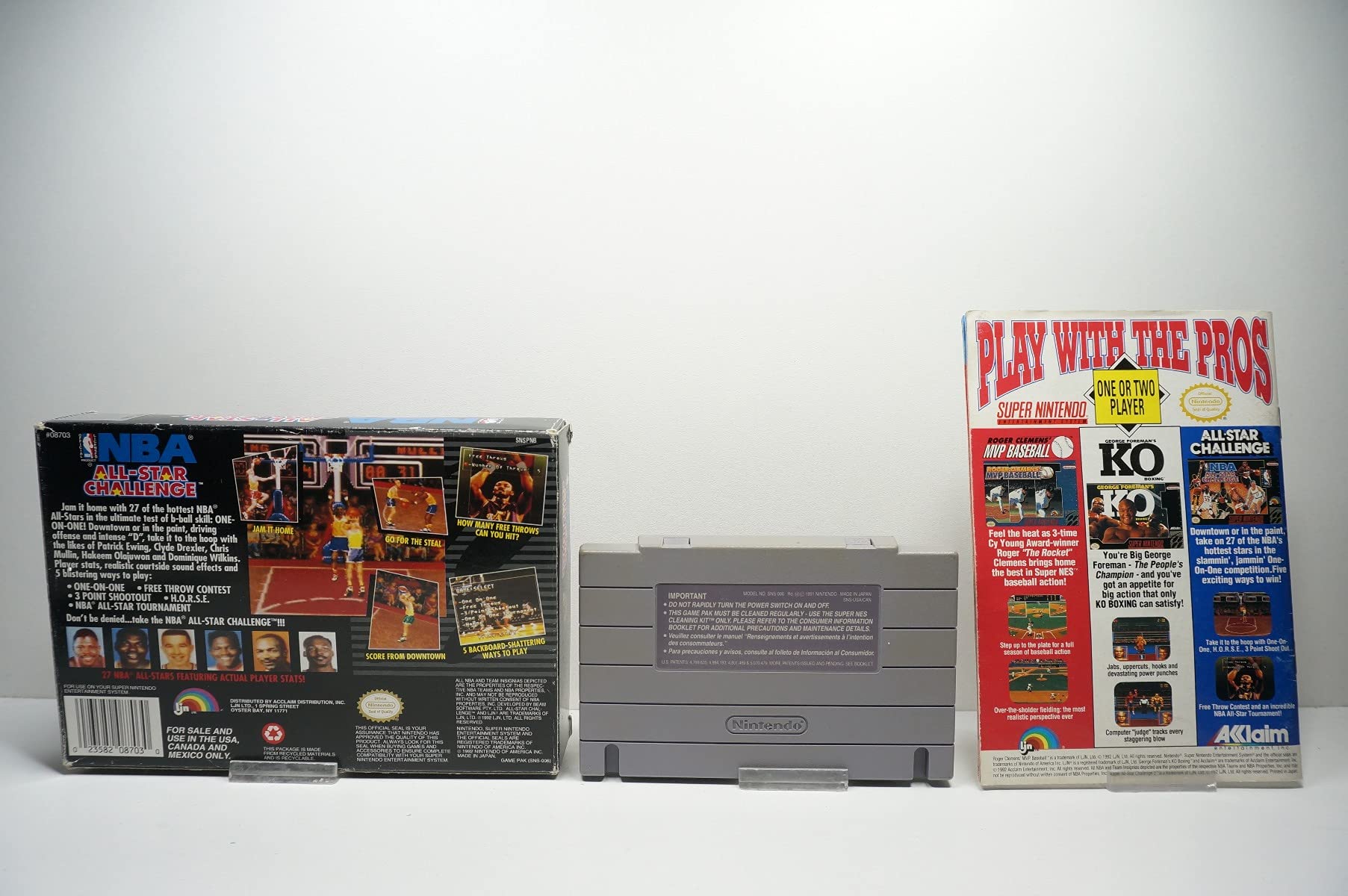 NBA All-Star Challenge - Nintendo Super NES NBA All-Star Challenge - Nintendo Super NES Nintendo Super NES