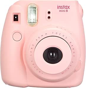 Fujifilm Instax Mini 8 Instant Camera (Pink) (Discontinued by Manufacturer)