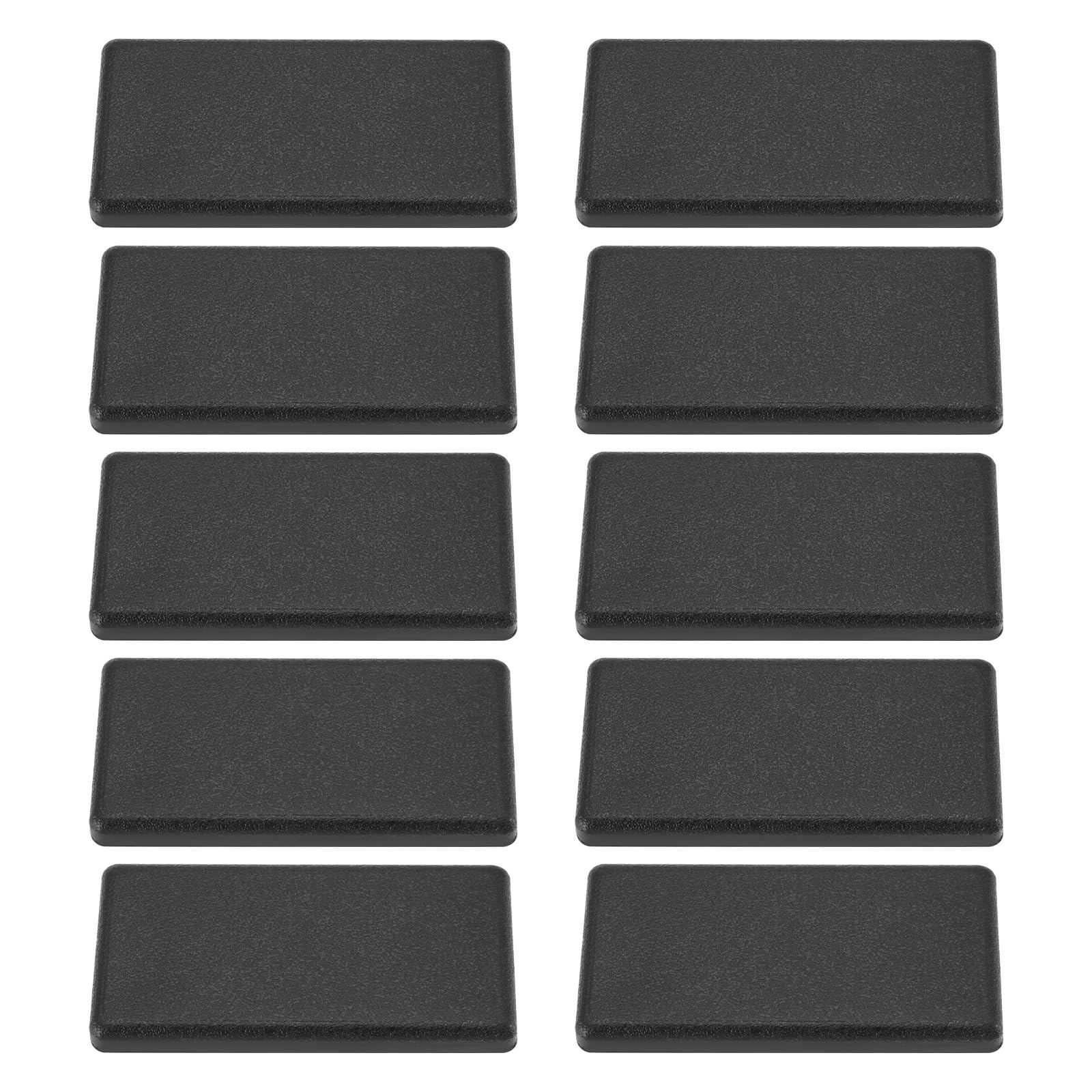 Create idea 20Pcs European Standard Plastic Profile End Cap Black 20x40mm Extrusion End Cap for Aluminum Profile T-Slot Aluminum Profile Accessories