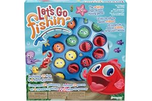 Pressman Let's Go Fishin' Trilingual - Original Fast-Action Fishing Game!