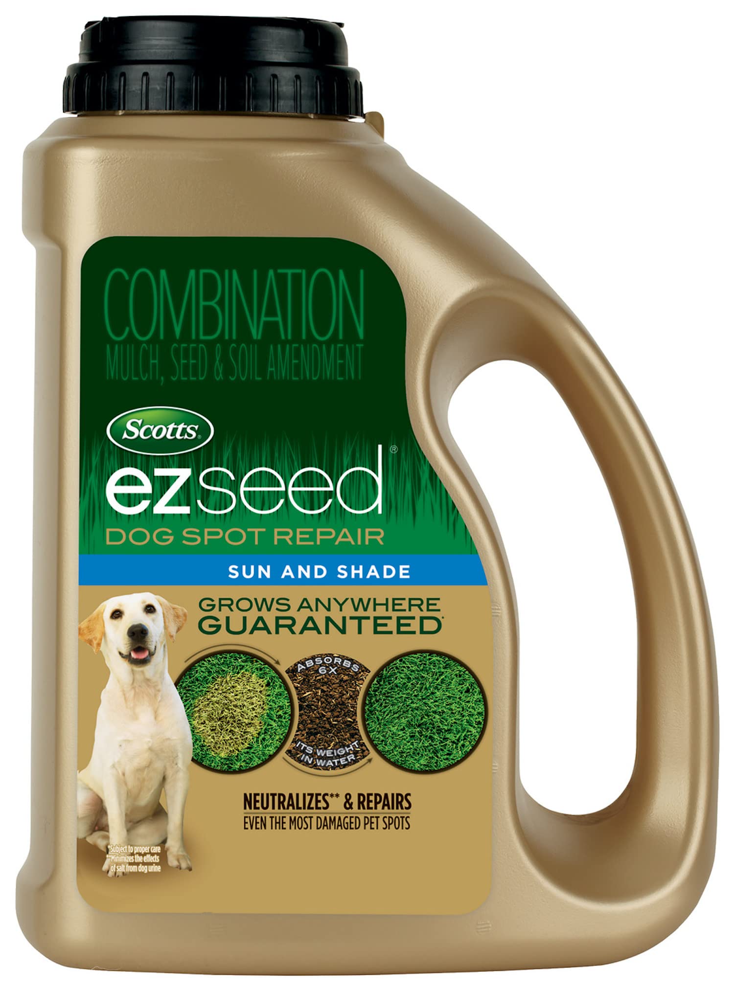 Scotts EZ Seed Sun & Shade 17530 Dog Spot Repair, 2 LB