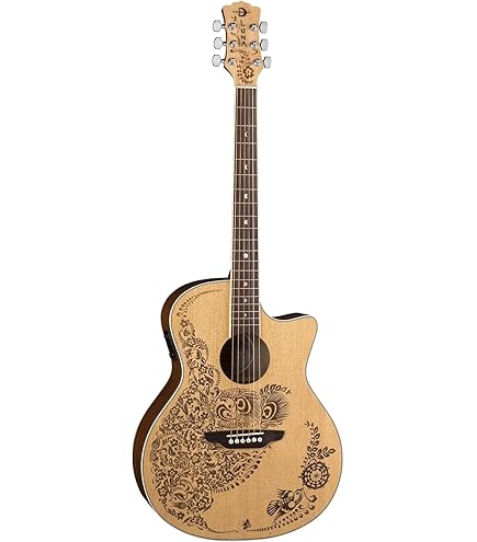 Amazon.com: Luna Safari Series Tattoo Travel-Size Dreadnought