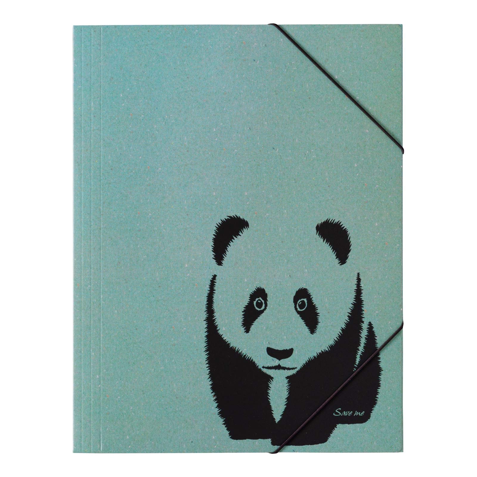 Pagna 21658-17 Elasticated Folder Panda Cardboard 3 Flaps DIN A4 — image 1