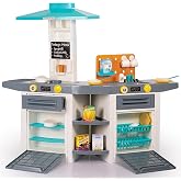Dolu XL Toy Kitchen Set - Kids Pretend Cooking Center with Sound &amp; 37pc | Large Standing Playset with Oven, Dishwasher, Pot and Utensils. Realistic Battery-Operated Sound Effects for Ages 3+