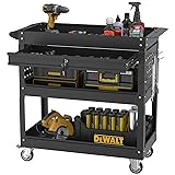 Granper 3 Tier Rolling Cart, Heavy Duty Utility