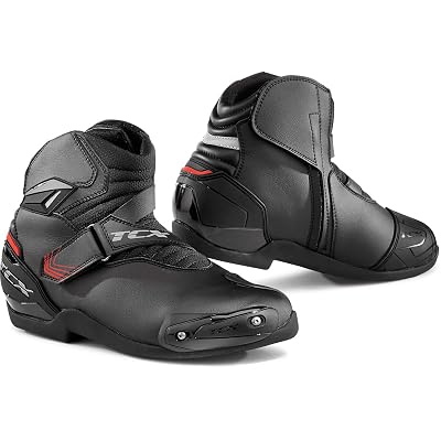 TCX Mens Roadster 2 Street Motorcycle Boots - Black Size 42