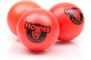 Howies Hockey Tape Street Hockey Balls Bulk. Low Bounce Great for Street or Indoor/Outdoor Arena. Multi-Use Durable