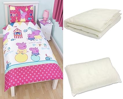 4 In 1 Peppa Pig Funfair Single Bed Size Bundle Pack