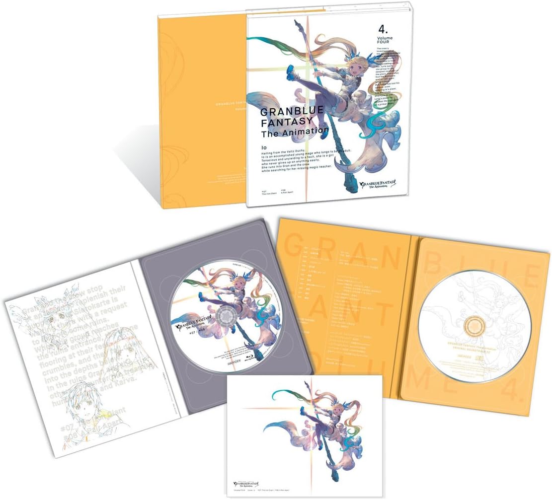 Amazon Granblue Fantasy The Animation 4 Blu Ray アニメ