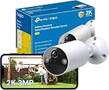 Tapo TC82 2K Wireless Outdoor Security Camera Battery AI Detection Color Night view 1