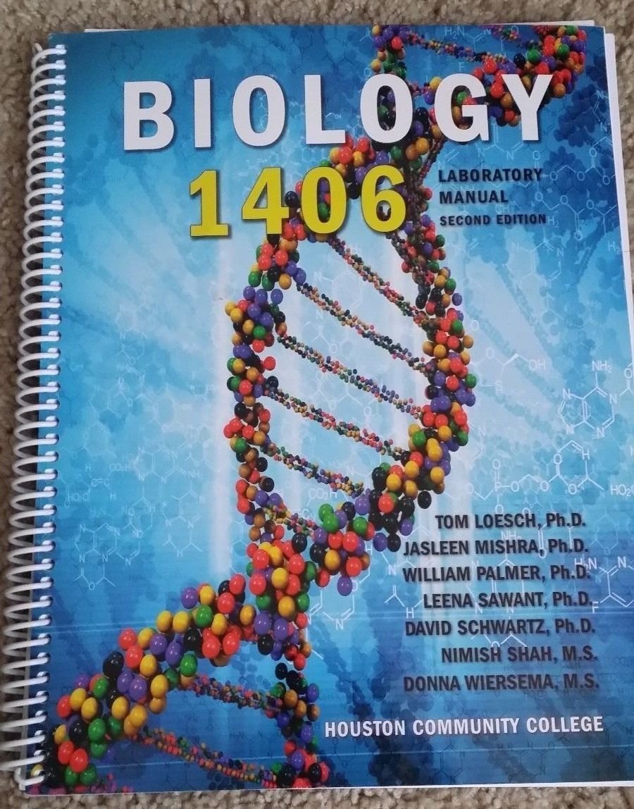 BIOLOGY 1406 LABORATORY MANUAL SECOND EDITION: 9781599845104: Amazon.com:  Books