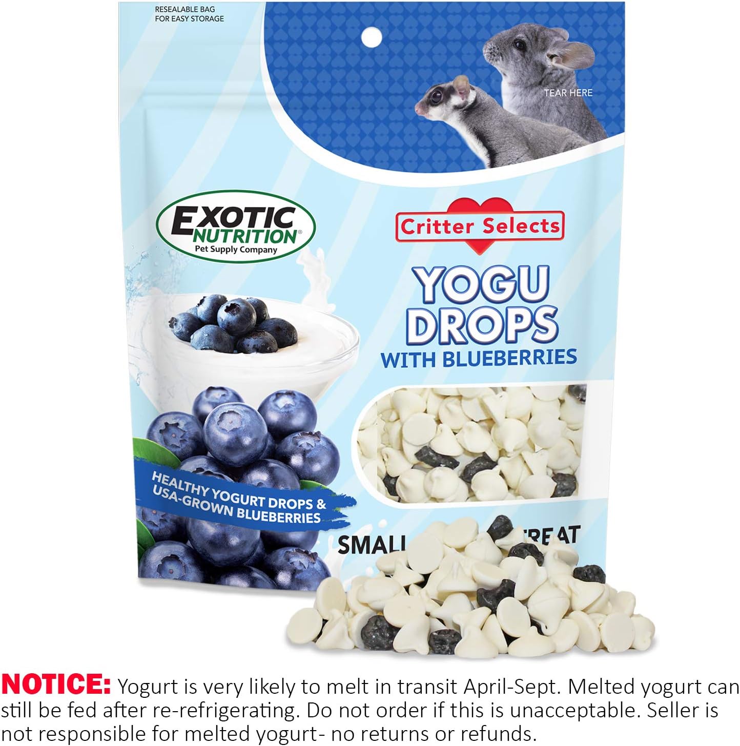 Yogu Drops With Blueberry (4.25 oz.) Healthy Natural