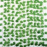 Yatim 94-Ft 12 Strands Artificial Flowers Apple Ivy Silk Fake Hanging Vine Plant Leaves Garland Home Garden Wall Decoration
