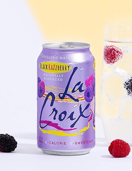 LA CROIX SPARKLING WATER, BLACK RAZZBERRY, 12 FL OZ (PACK OF 12)