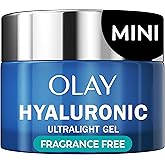 Olay Regenerist Hyaluronic + Peptide 24 Gel Face Moisturizer, Fragrance-Free, Trial Size, .5 oz
