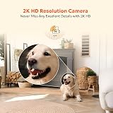 owltron 2K Indoor Camera 2 Pack Baby Elder Pet Motion Night Vision Alexa view 2