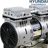 Hyundai 24L Oil-Free Low Noise Air Compressor 750W 5.2CFM Twin Gauges view 8
