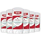 Old Spice High Endurance Antiperspirant and Deodorant for Men, Pure Sport 3 oz (Pack of 6)