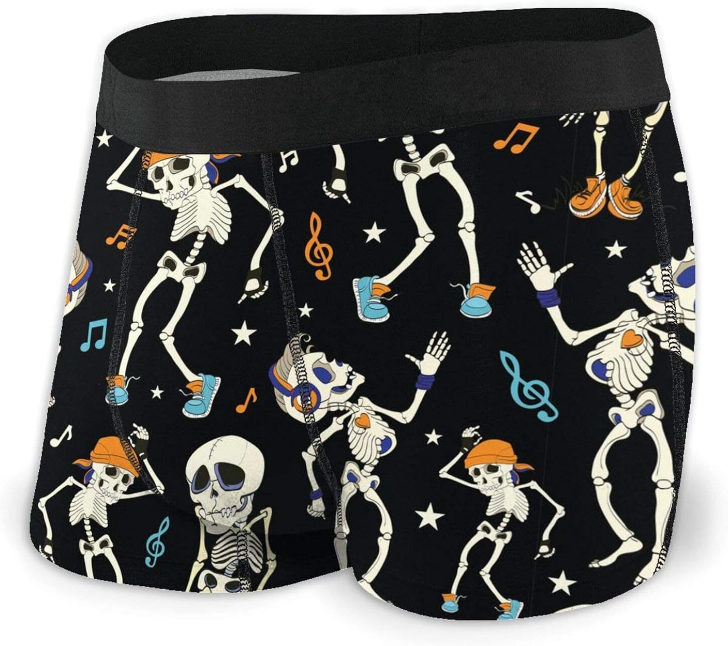 Dancing Skeletons Men'S Cool Boxer Briefs Underwear Clothing
