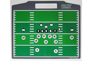 Pro-Tuff Decals Coaches Helper Magnetic Football Board for Plays and Field Position Football Magnet Board Football Play Board