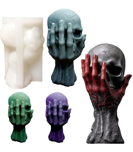 Moldes De Resina Para Joyería ANGGREK Molde De Silicona Para Cabeza De Calavera Otros | Bodega