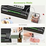 Bonsenkitchen Vacuum Sealer Machine, 4 Modes, 30cm Seal, Silver view 8