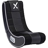 X Rocker SE 2.1 Floor Rocker - Bluetooth Gaming Chair with Immersive Audio with Speakers & Subwoofer - Ergonomic Design - Com