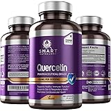 Quercetin 1000mg- 180 Vegan Capsules, 100% Pure Pharmaceutical Grade Quercetin Supplement- Supports Healthy Immune System, Ca