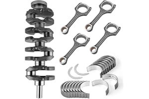 DanVard 2.0T Crankshaft Connecting Rods Bearings Kit Compatible with Hyundai Kia Genesis Coupe Santa Fe Sonata Optima Sportage 2.0 TURBO G4KH G4KF 2008-2016 23111-2G400 23510-2G440